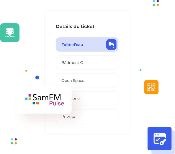 détail d'un ticket avec intégrations